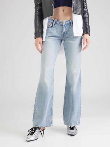 WEEKDAY Boot cut Jeans 'Nova' in Blue: front