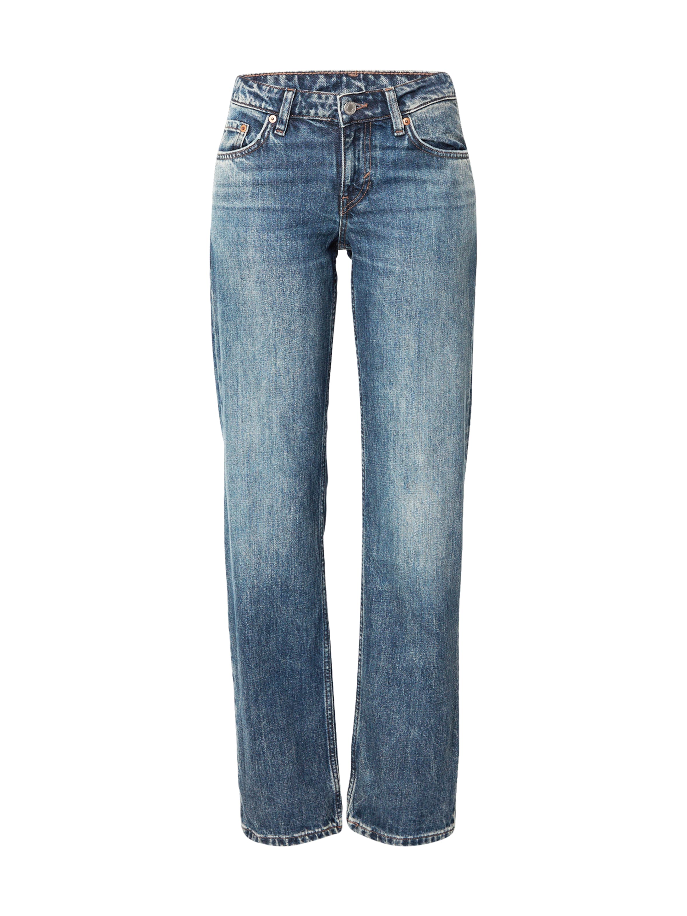 WEEKDAY Regular Дънки &#x27;Arrow&#x27; в синьо: отпред