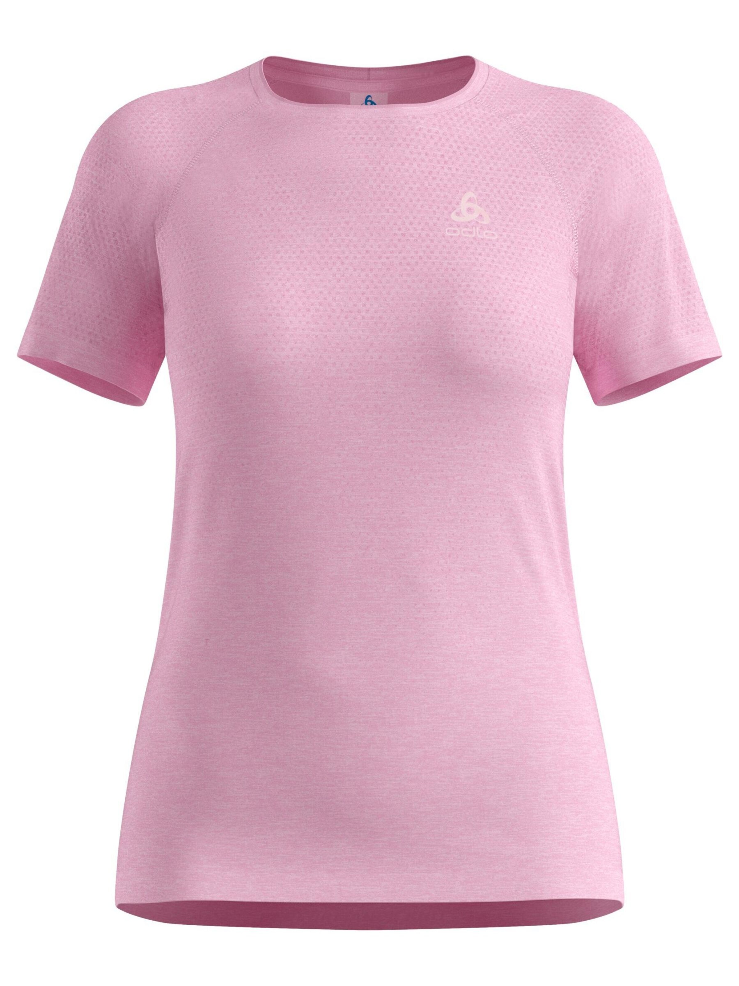 ODLO Functioneel shirt 'ESSENTIAL SEAMLESS' in Roze: voorkant