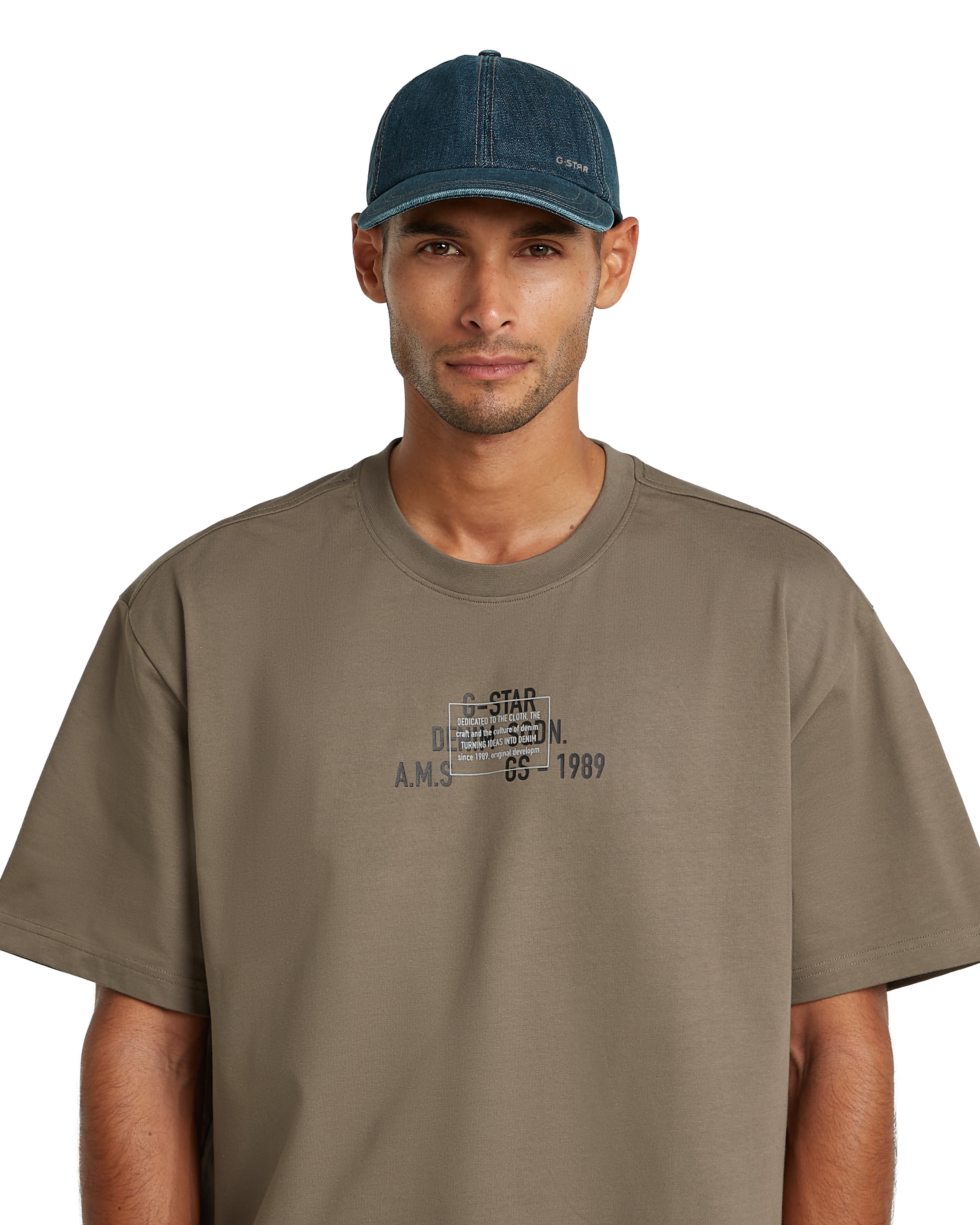 G-STAR Cap 'Avernus Baseball Cap' in Blue: front