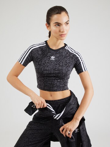 ADIDAS ORIGINALS Shirt 'Snake Baby' in Black: front