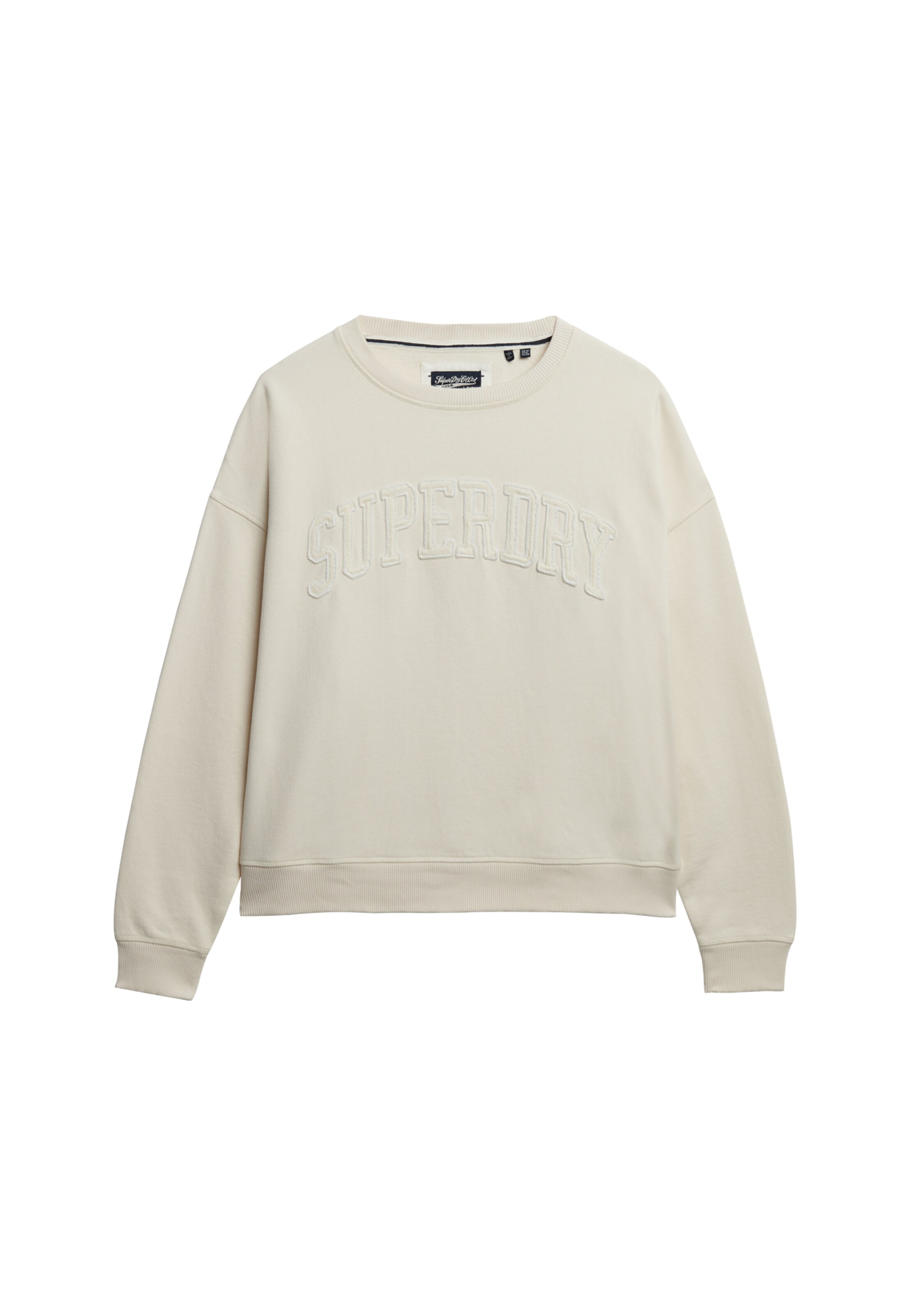 Superdry Sweatshirt 'Athletic Essentials' in Weiß: Vorderseite
