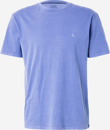 T-Shirt Volcom en bleu : devant
