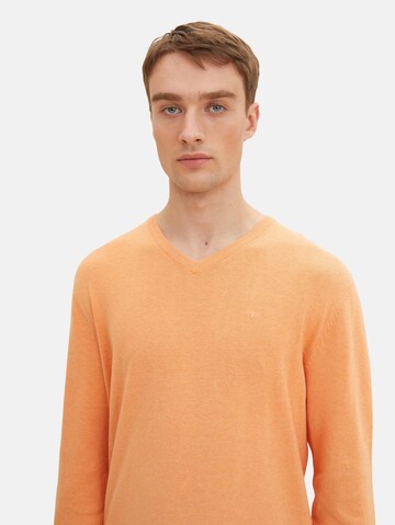 TOM TAILOR Regular fit Sweater in Orange