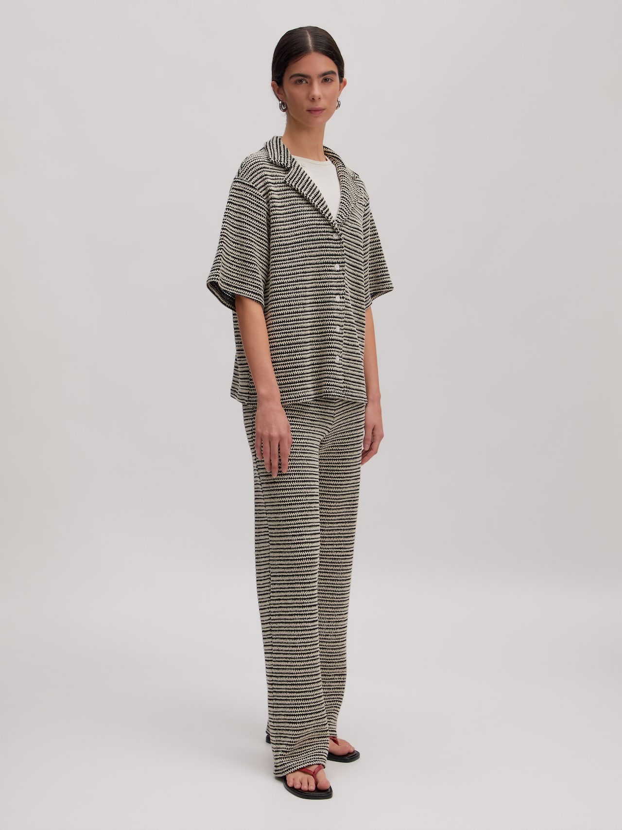 EDITED Shirt 'Karlotta' Crème