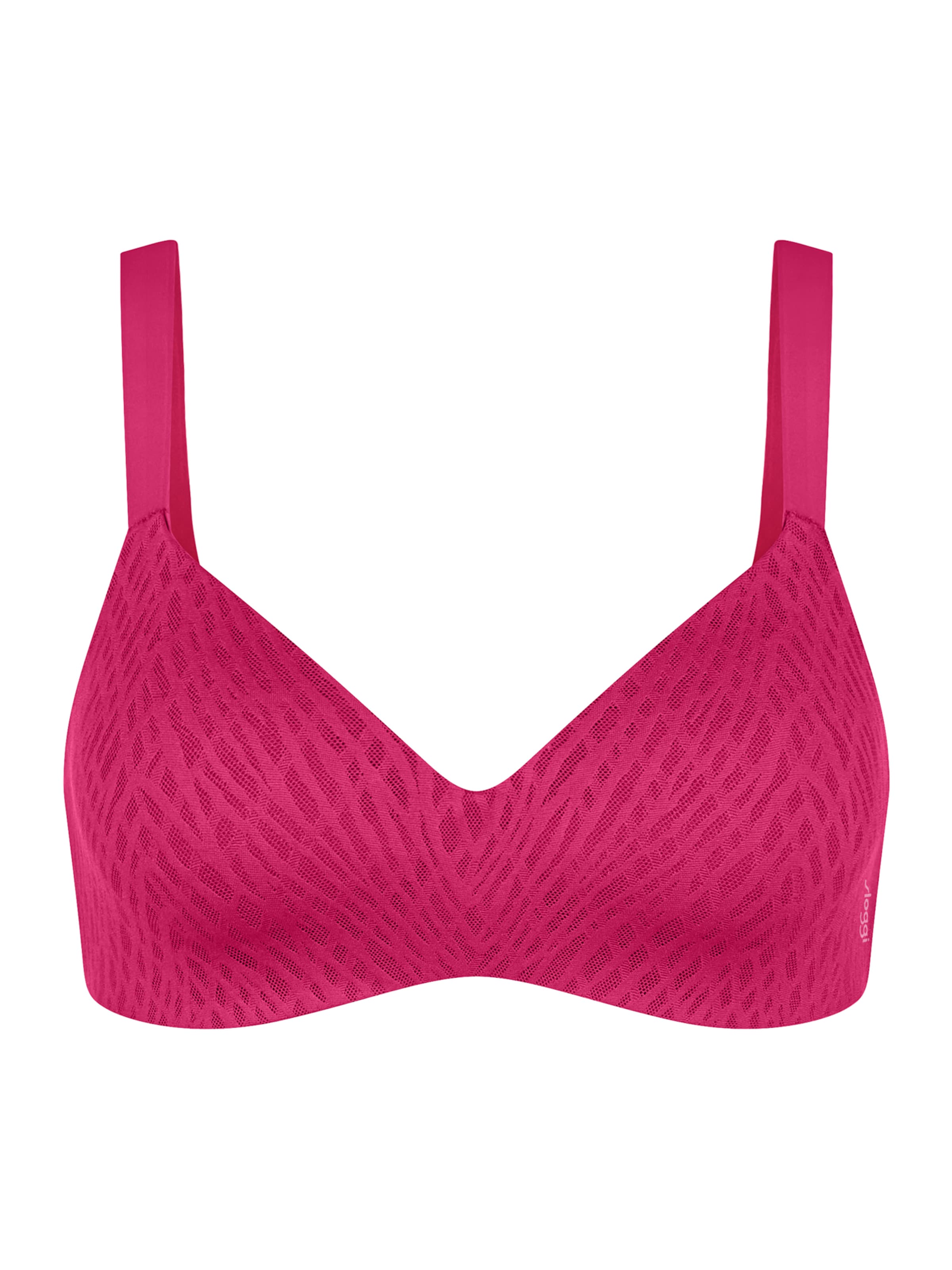 SLOGGI T-Shirt-BH ' Blue ZERO Feel Bliss THE UP ' in Pink: Vorderseite