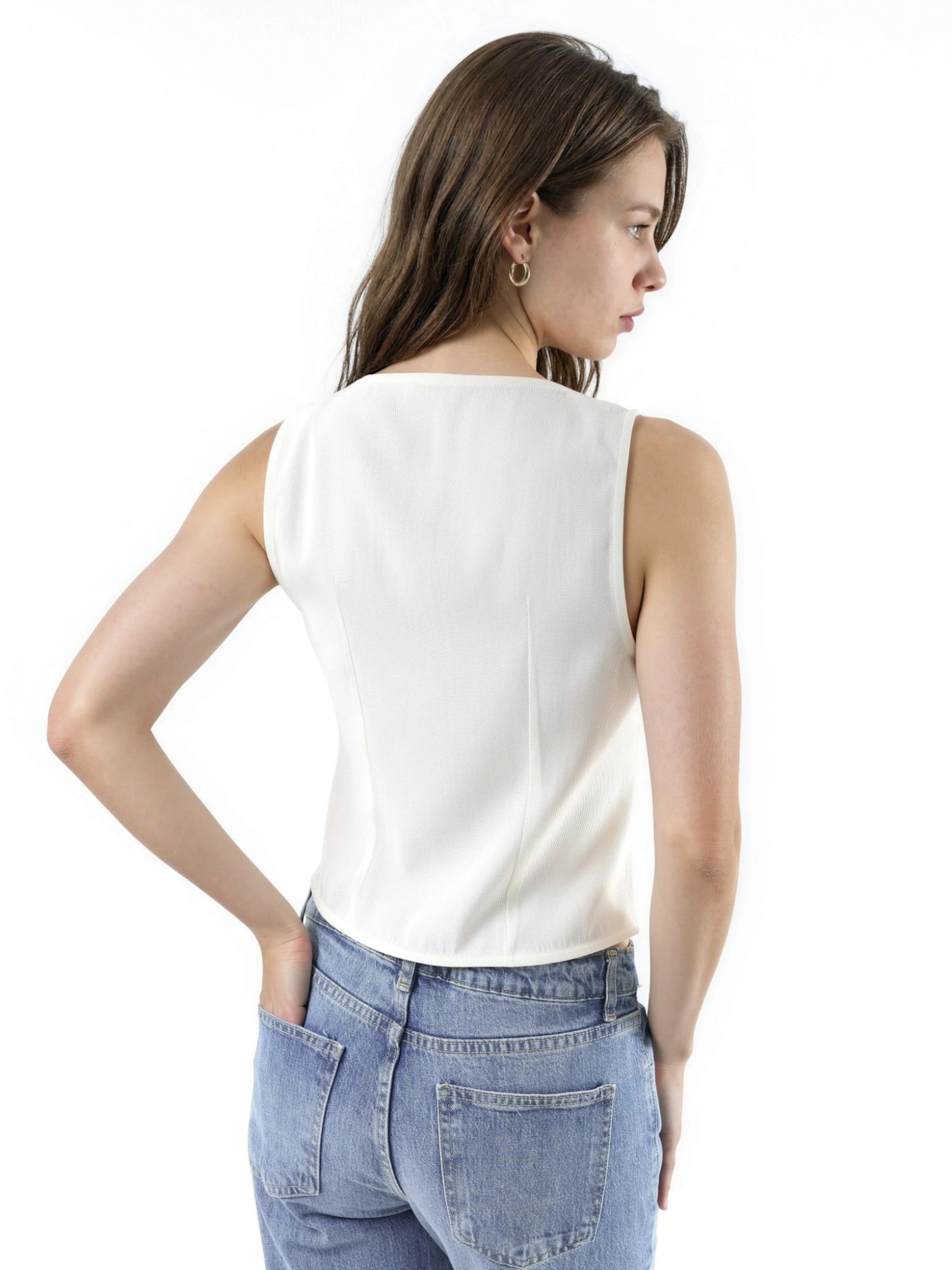 Chemisier Hiccup en blanc