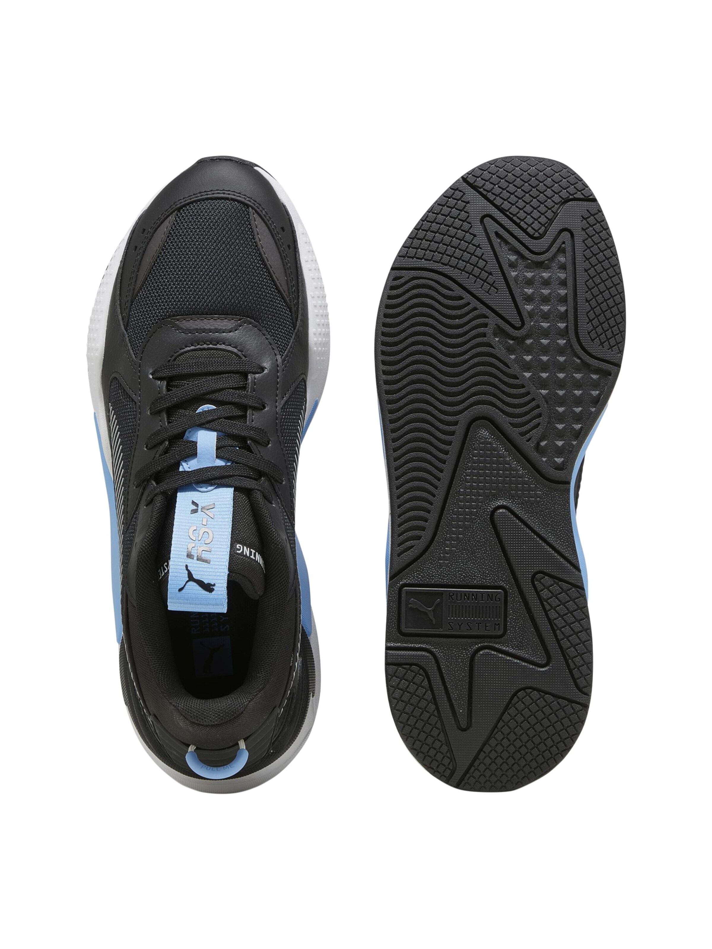 PUMA Athletic lace-up shoe in Black