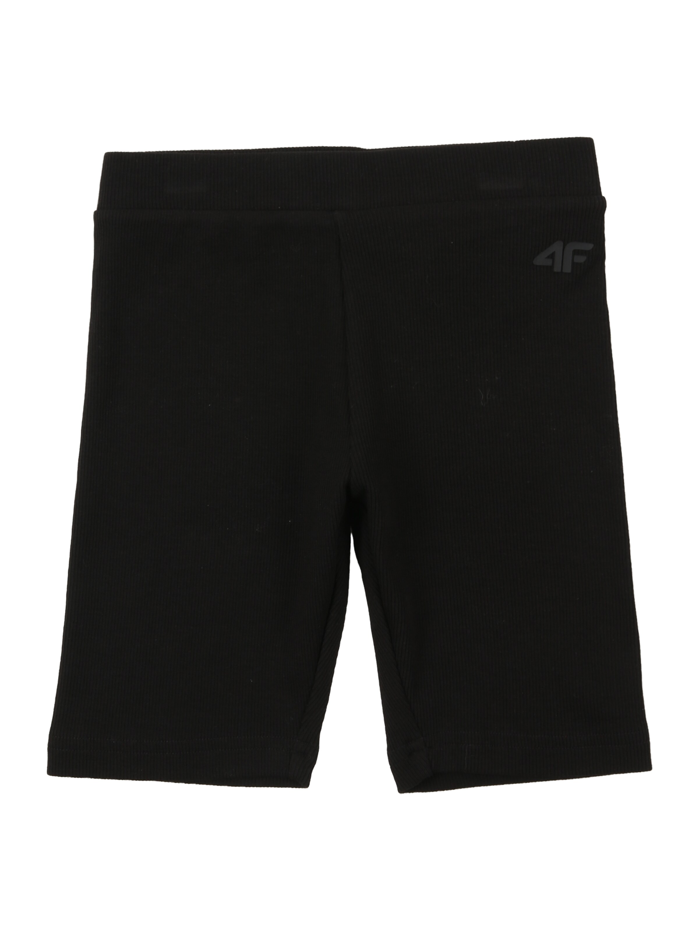 4F JuniorSkinny Sportske hlače - crna boja: prednji dio