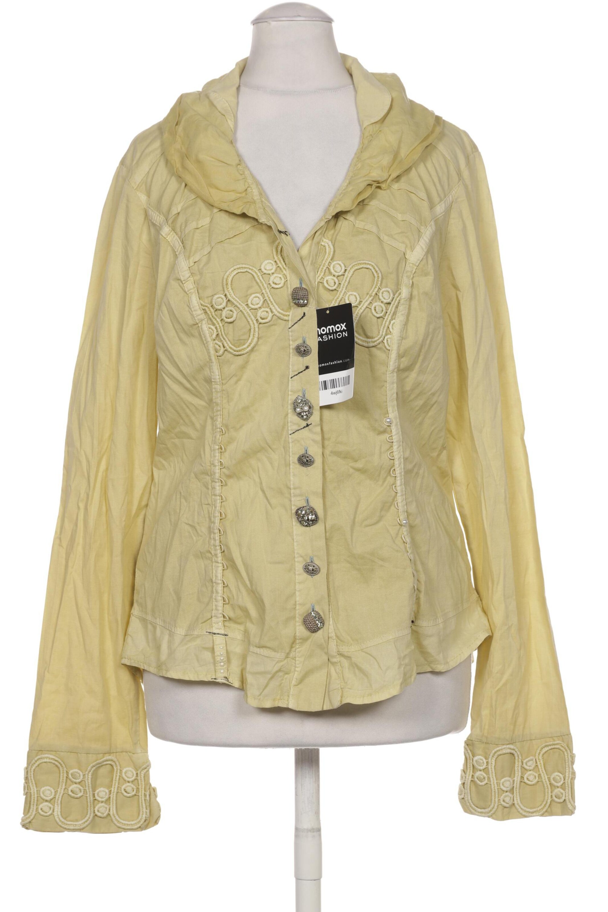 Elisa Cavaletti Bluse XS in Gelb: Vorderseite