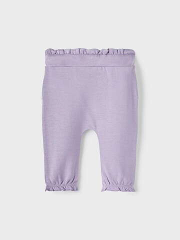 NAME IT Regular Trousers 'KINAYA' in Purple