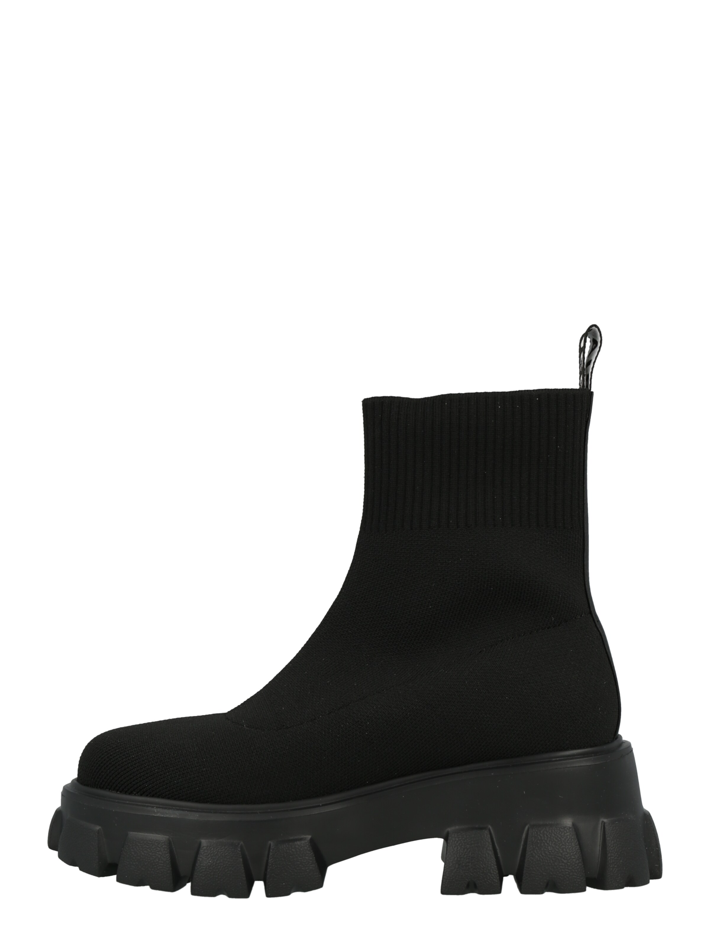 Bottines 'Prima' Bianco en noir