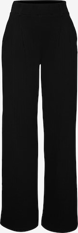 LASCANA - Pantalón plisado en negro: frente