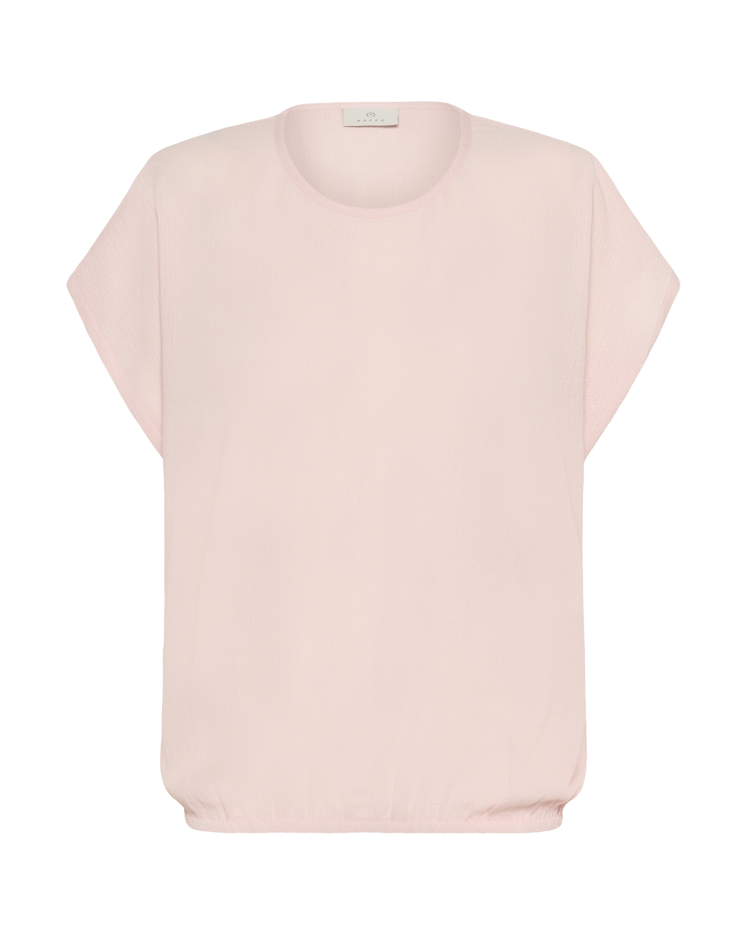 Kaffe Blus 'KAAmber Stanley' i rosa: framsida