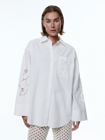 EDITED Blouse 'Paige' in White: front