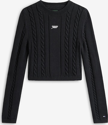 Tommy Jeans Pullover in Schwarz: Vorderseite