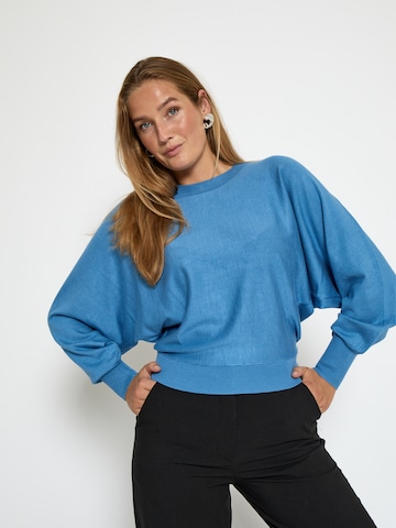 Pull-over 'Dana' minus en bleu