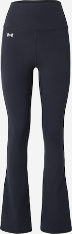 UNDER ARMOURFlared/zvonoliki kroj Sportske hlače 'Motion' - crna boja: prednji dio
