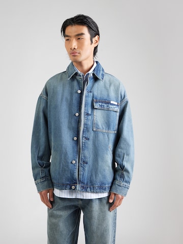 Calvin Klein Jeans Between-season jacket 'GOLD COAST SUNSET' in Blue: front