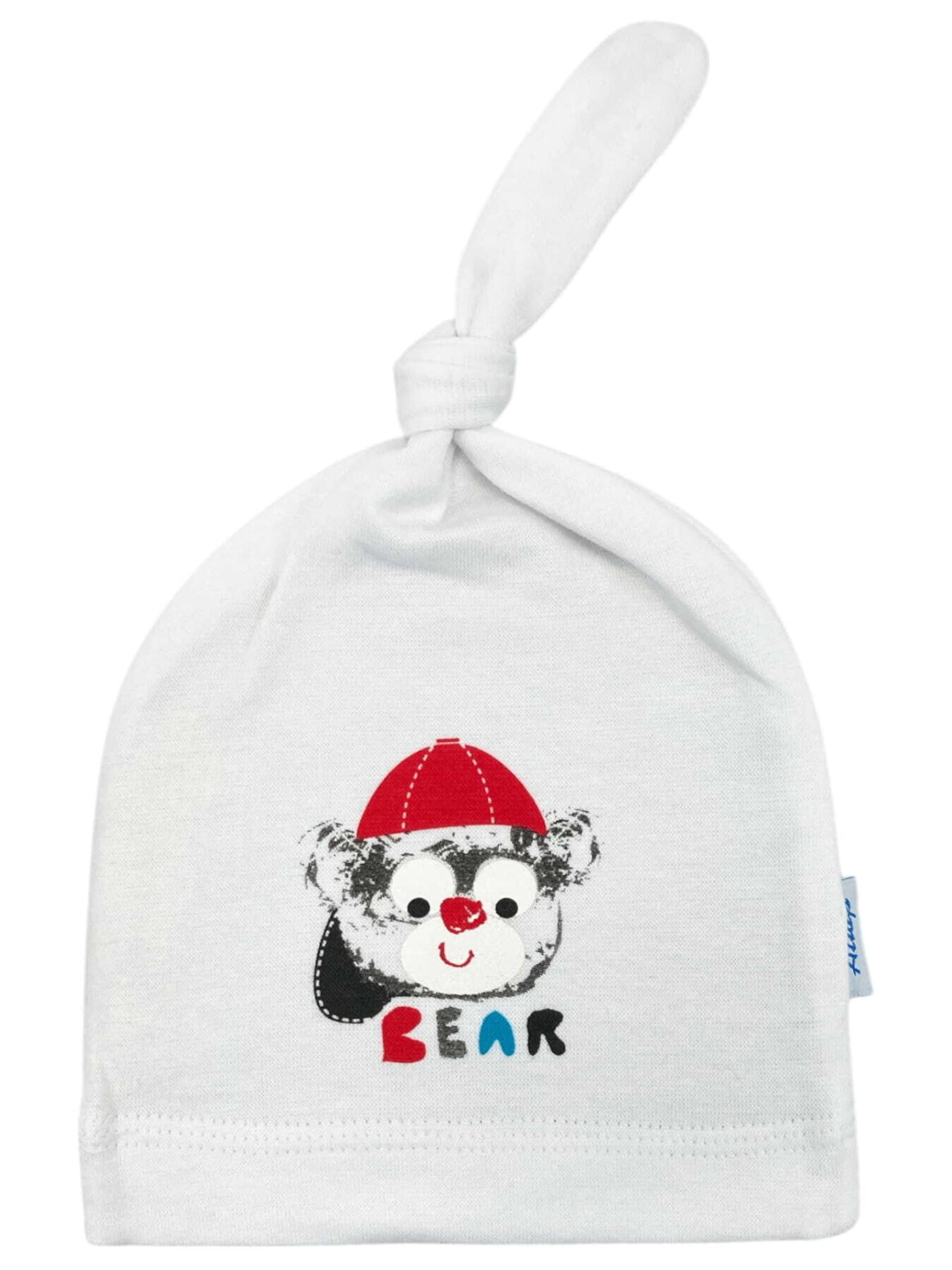Aliap Muts in Wit: voorkant