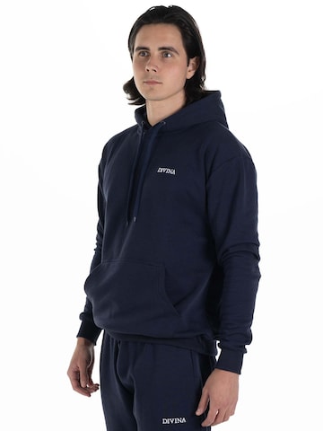 Divina Hoodie 'Comfy' in Blau