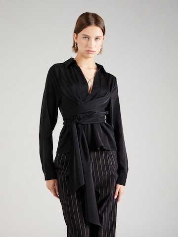 Guido Maria Kretschmer Women Blouse 'Elektra' in Zwart: voorkant