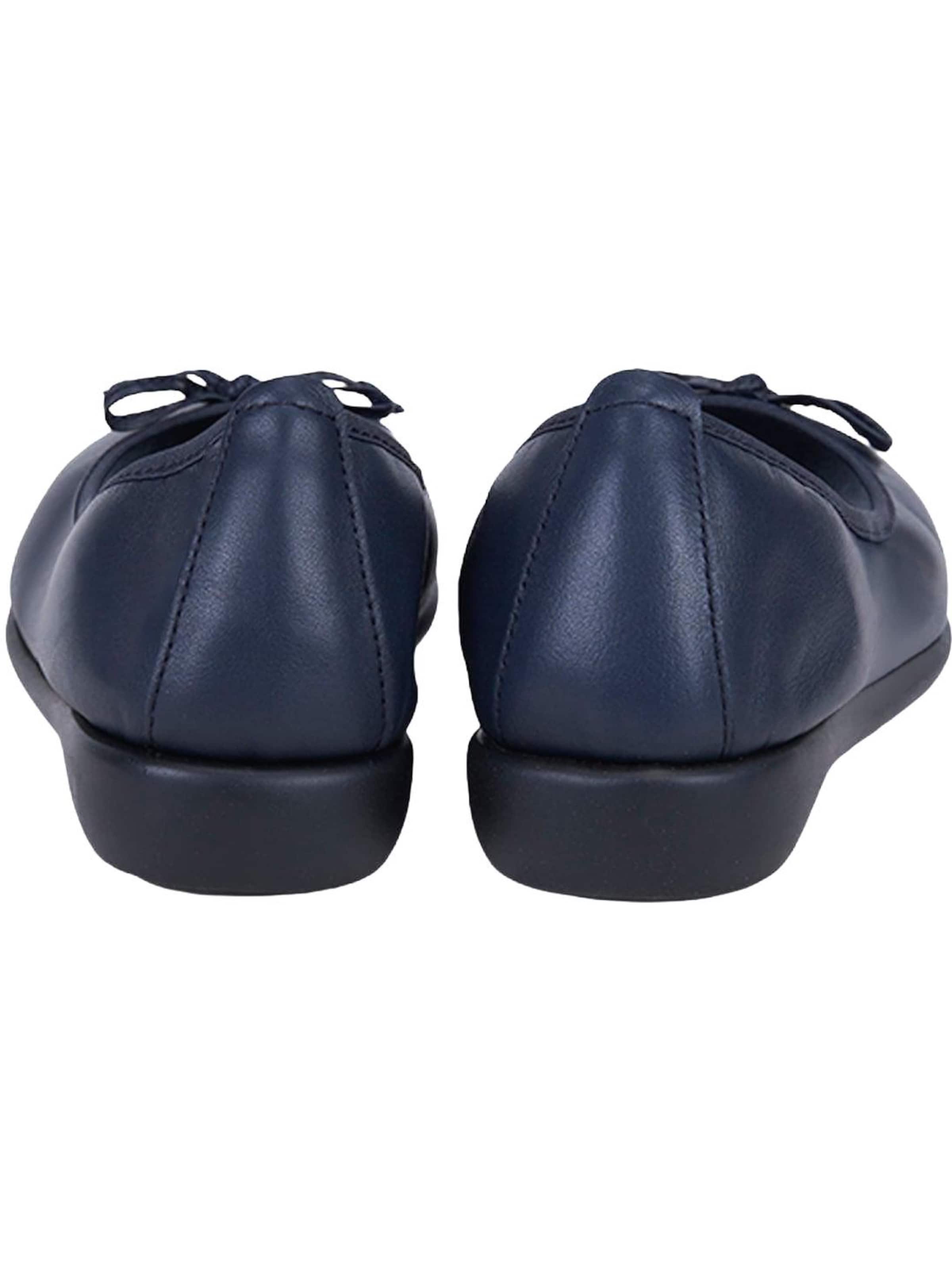 Desa - Bailarina 'DESA Damen DesaComfort Ballerinas aus Leder mit Schleifendetail' en azul