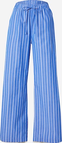 Gina Tricot Loosefit Housut värissä sininen: etupuoli