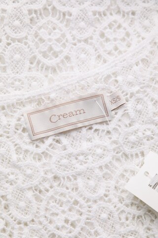 Cream Top & Shirt in XS in White