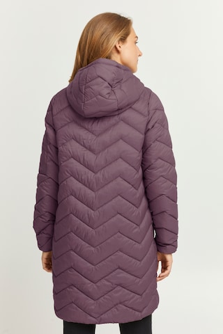 Fransa Winter Coat in Purple