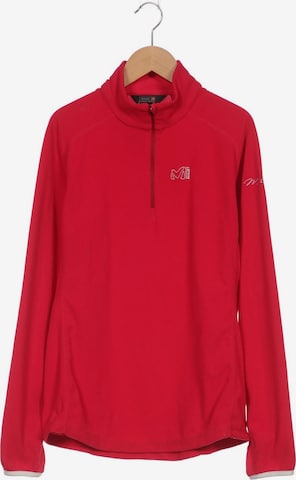 MILLET Sweatshirt & Zip-Up Hoodie in L in Red: front