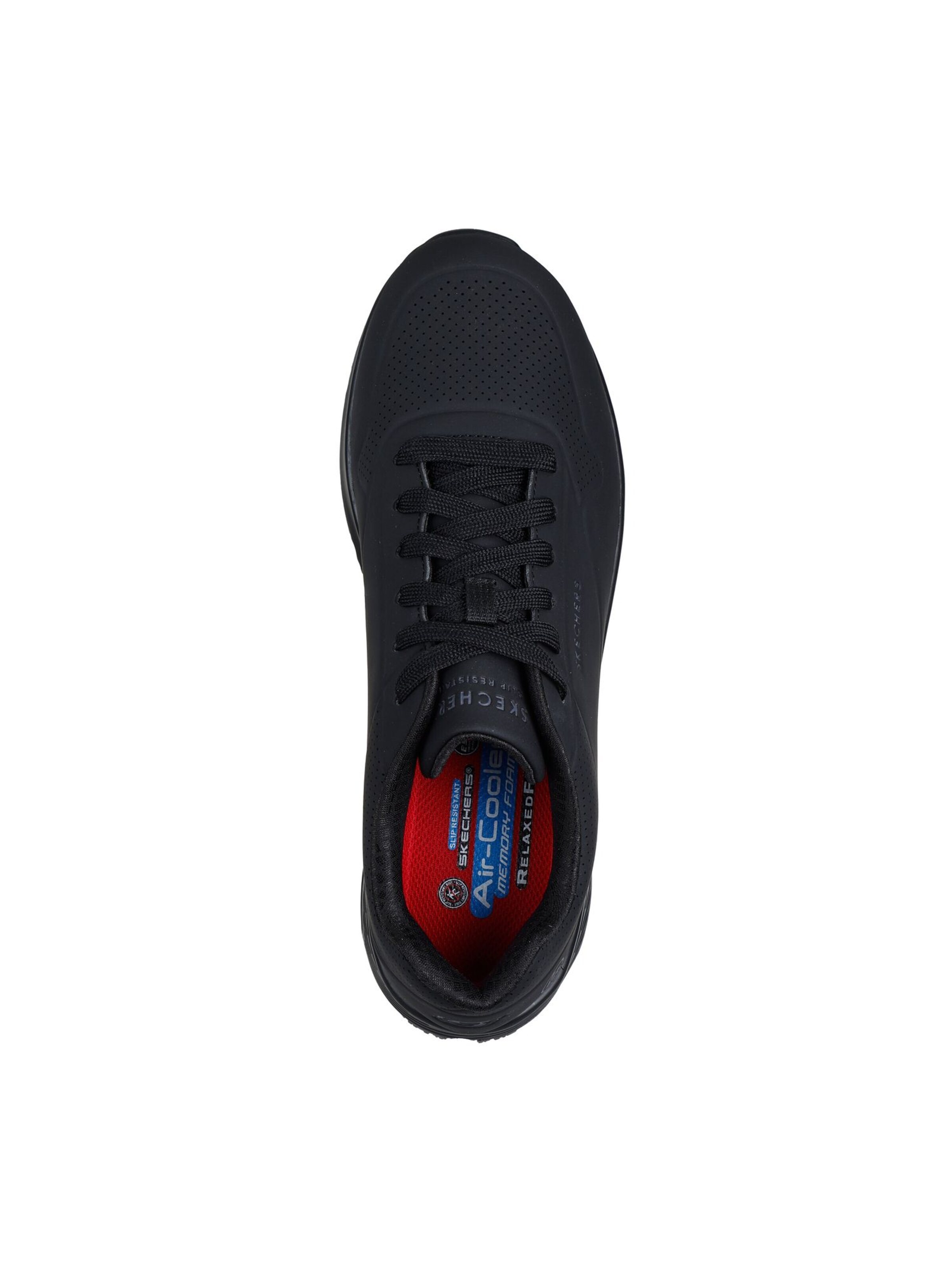 SKECHERS Sportlicher Schnürschuh in Schwarz