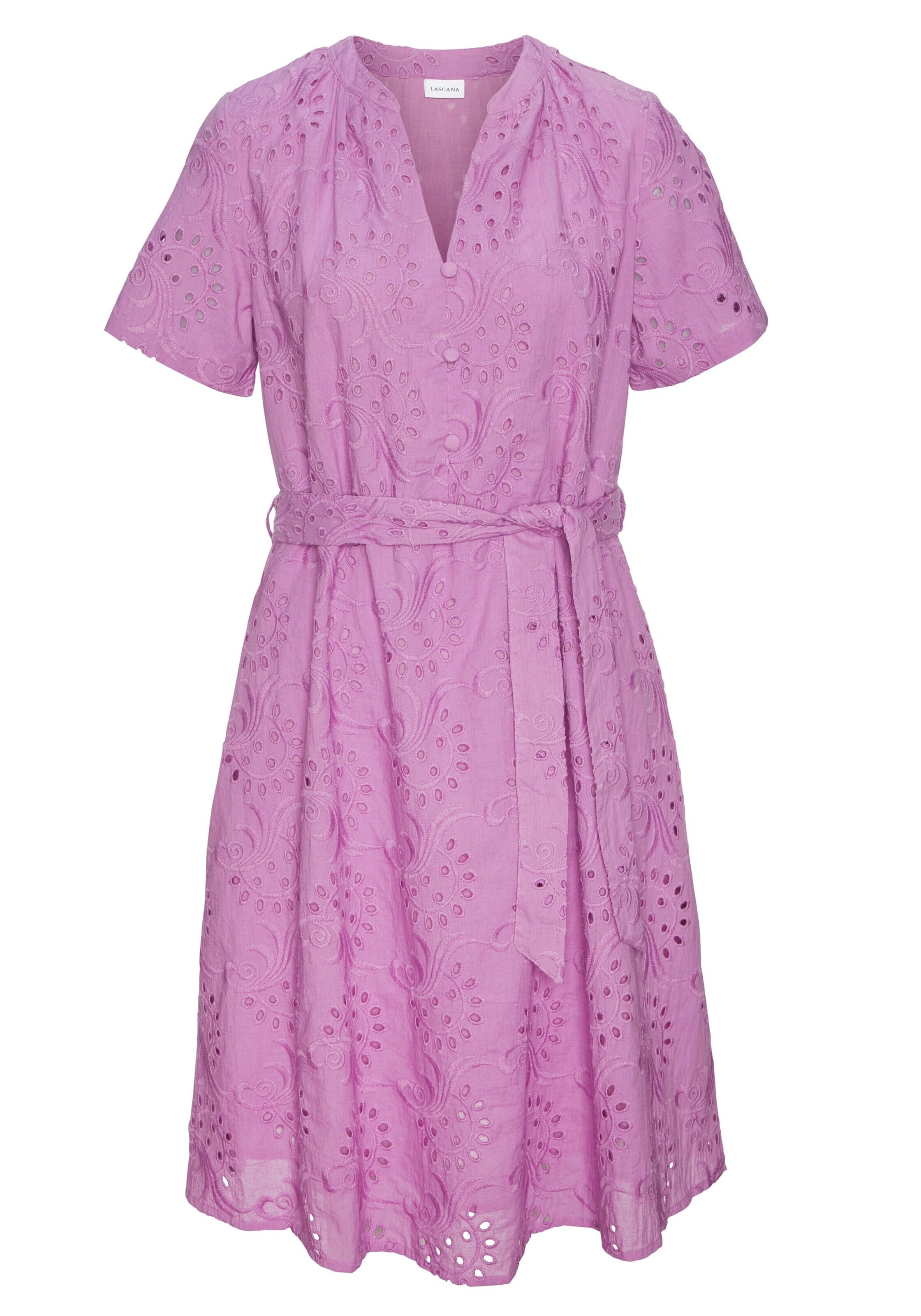 LASCANA Kleid in Lila: Vorderseite