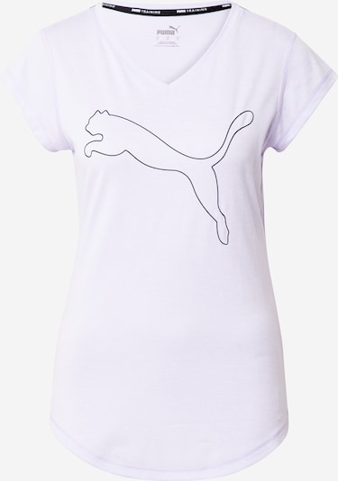 PUMA Funktionsbluse i lavendel / sort, Produktvisning
