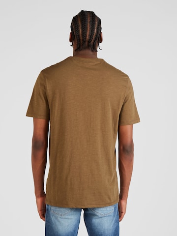 BOSS Orange Shirt 'Tegood' in Brown