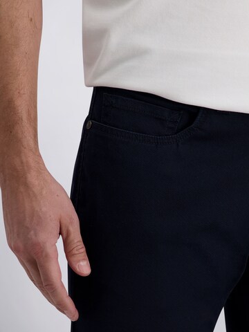 PIERRE CARDIN Tapered Chino trousers 'Lyon' in Blue