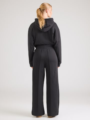 Wide leg Pantaloni de la ADIDAS ORIGINALS pe negru