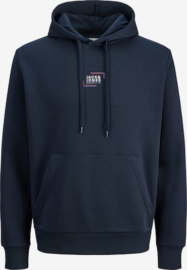 JACK & JONES Sweat-shirt en S en bleu marine / blanc, Vue avec produit