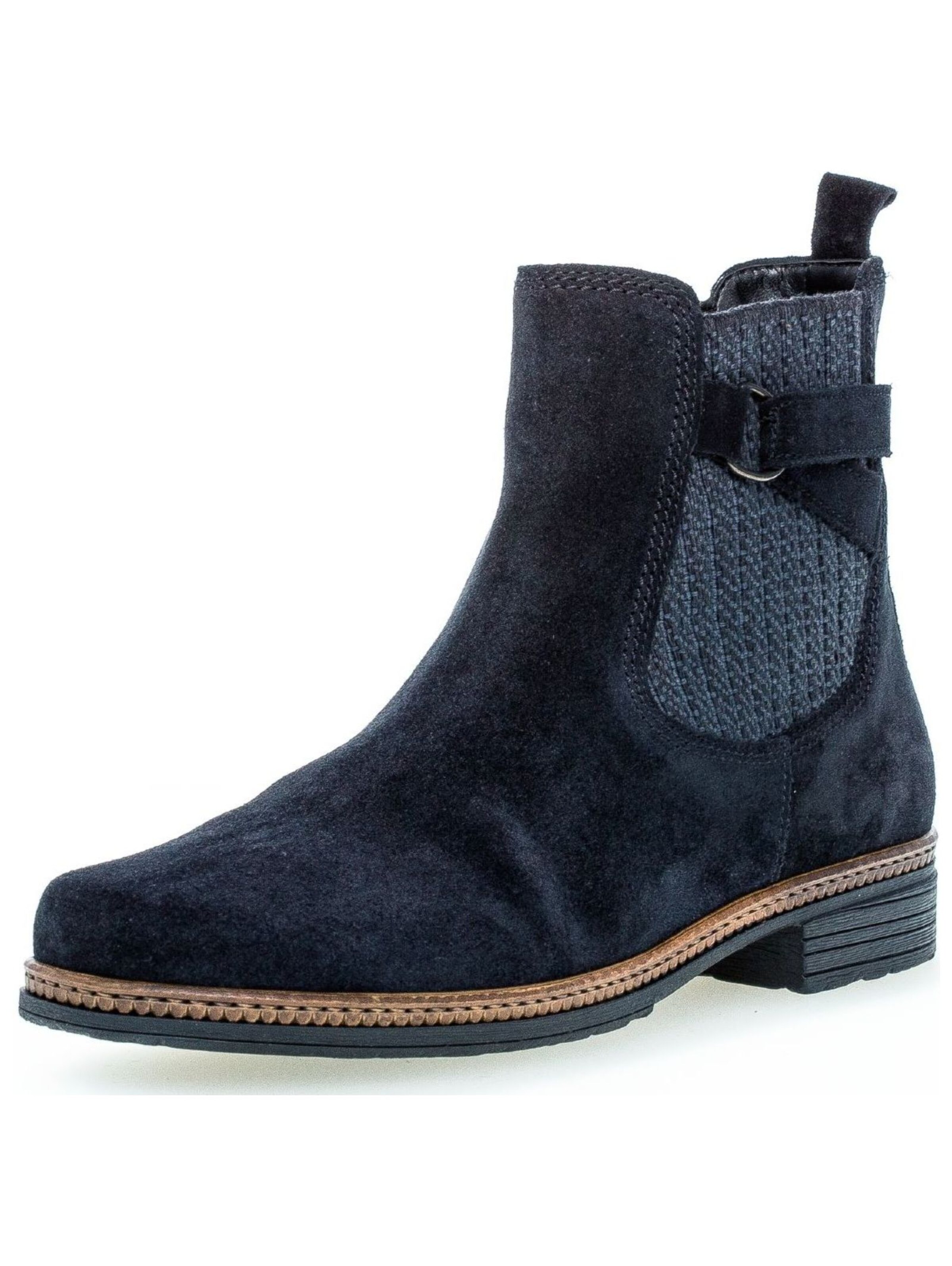 GABOR Booties in Blue: front