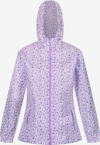 REGATTA Performance Jacket 'Print Pack It' in Purple: front