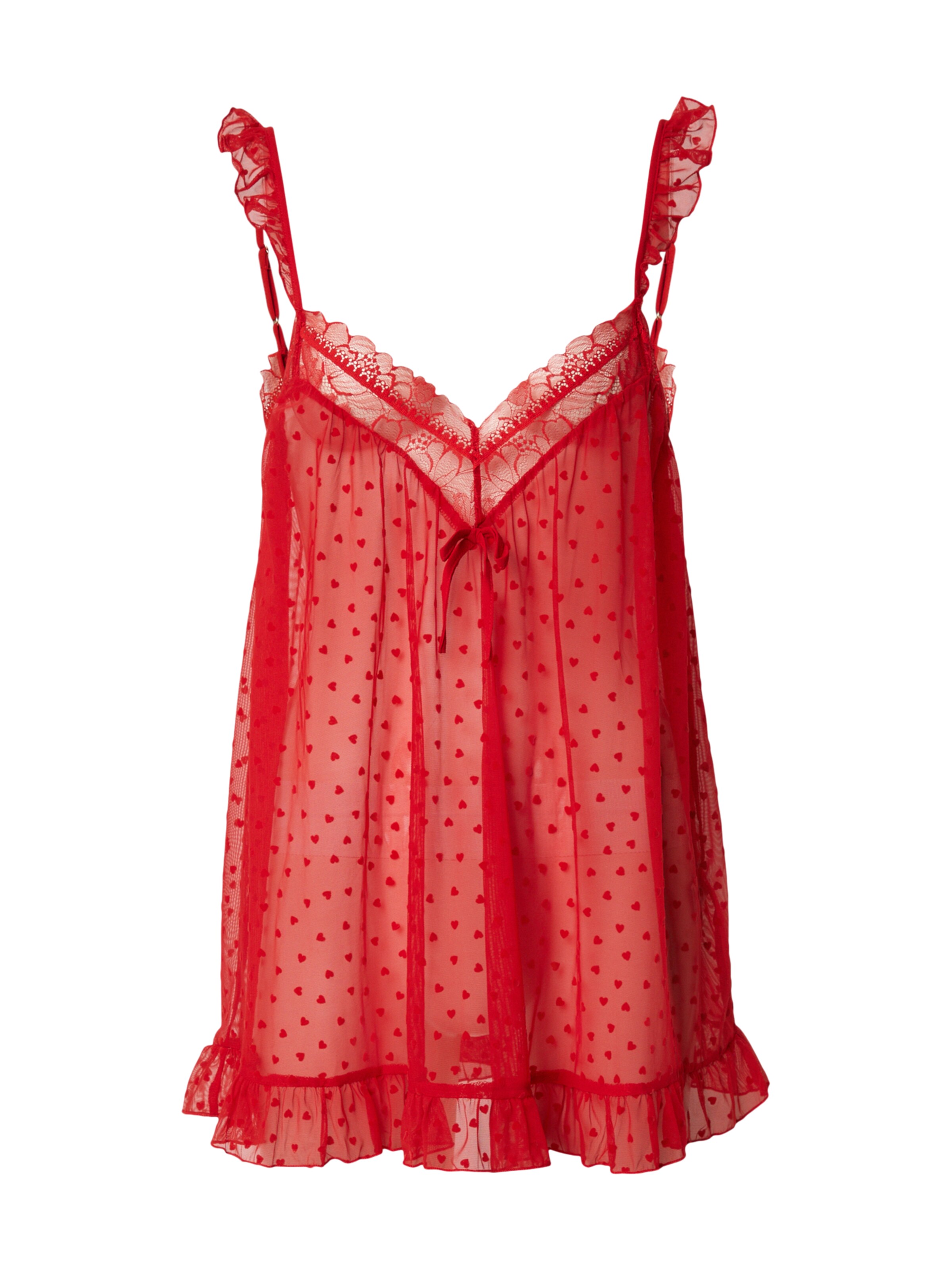 Déshabillé 'Minut' ETAM en rouge : devant