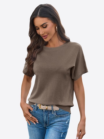 Imily Bela Пуловер в кафяво