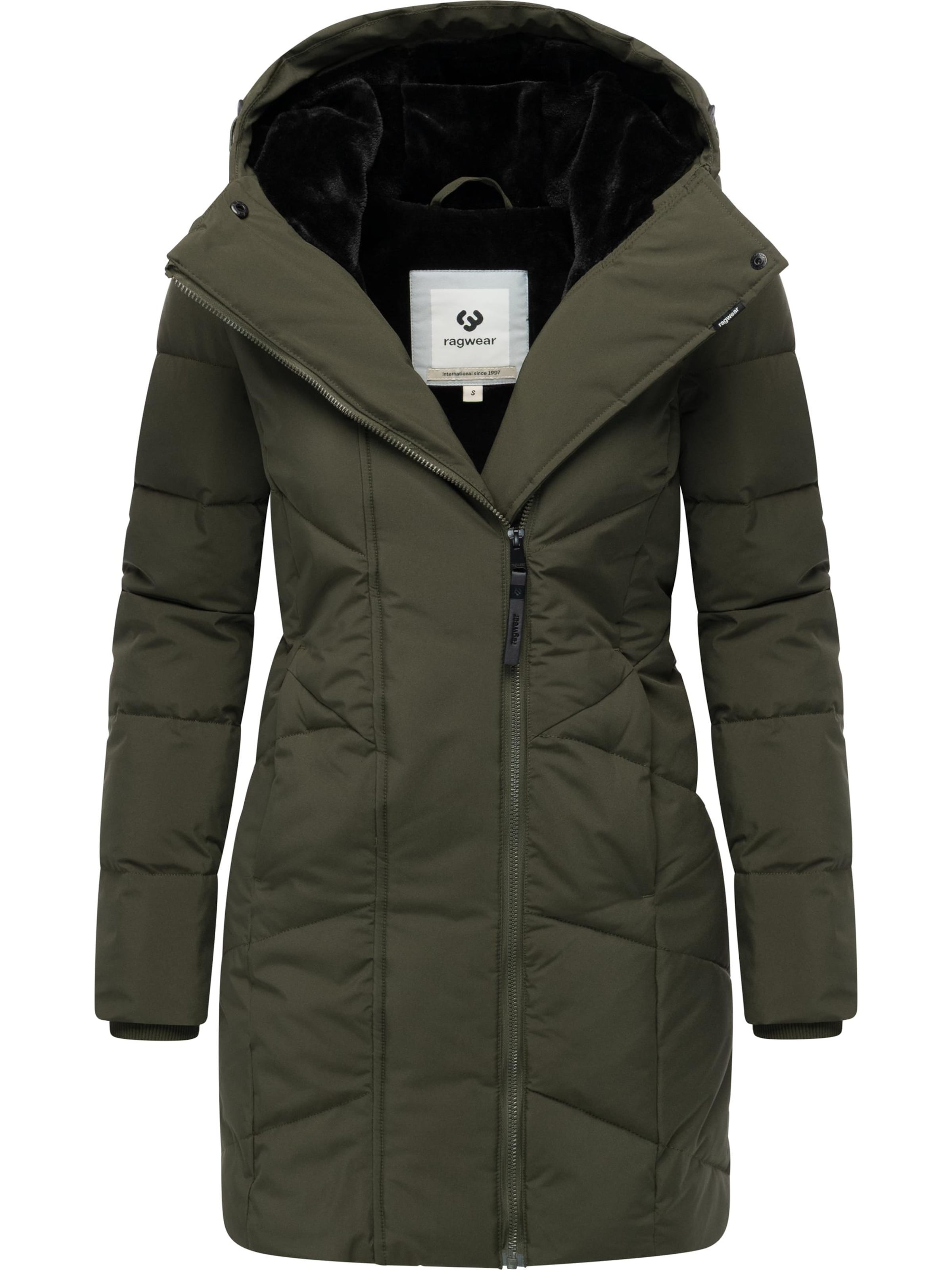 Ragwear Płaszcz zimowy 'Pevilla' w kolorze zielony