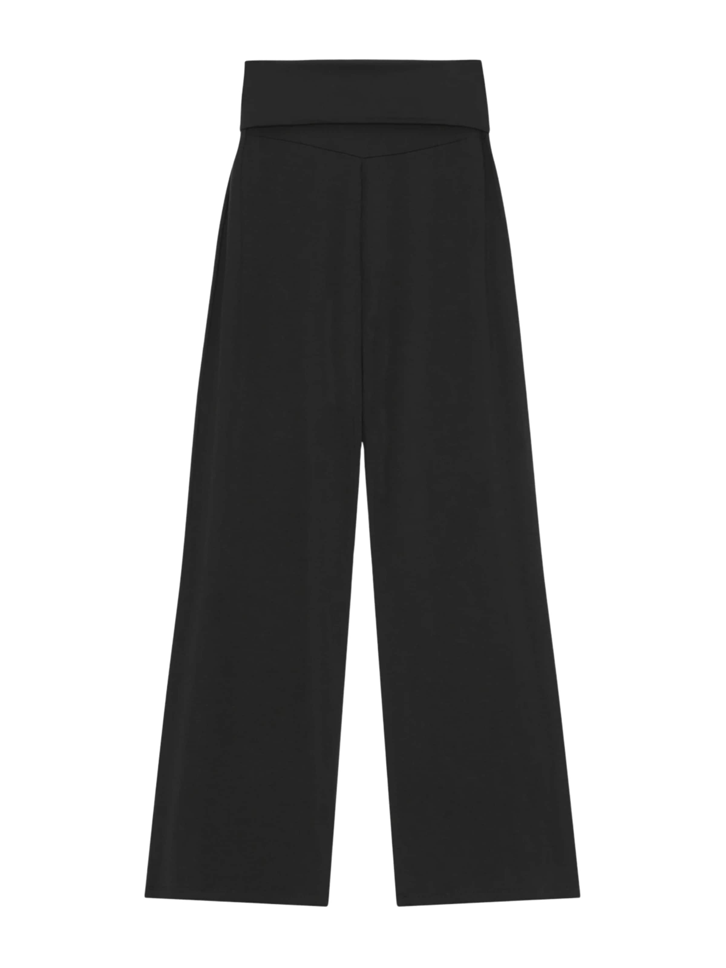 moshi moshi mind Zvonové kalhoty Kalhoty 'Pure' – černá