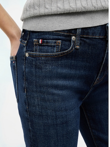 TOMMY HILFIGER Bootcut Jeansy w kolorze niebieski
