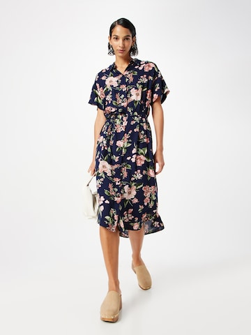 VERO MODA Shirt dress 'Bumpy' in Blue