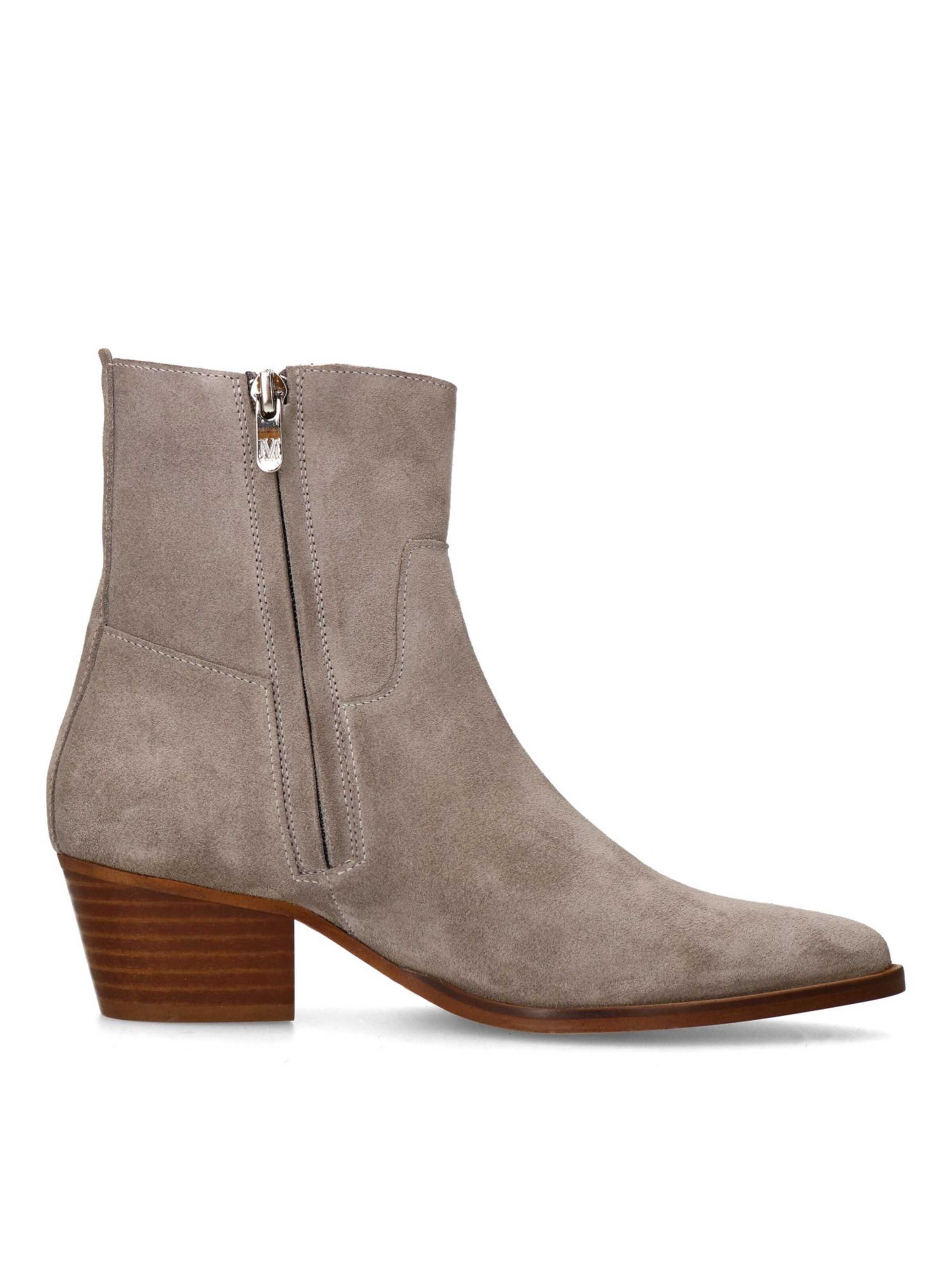 MANFIELD Ankle Boots in Grey