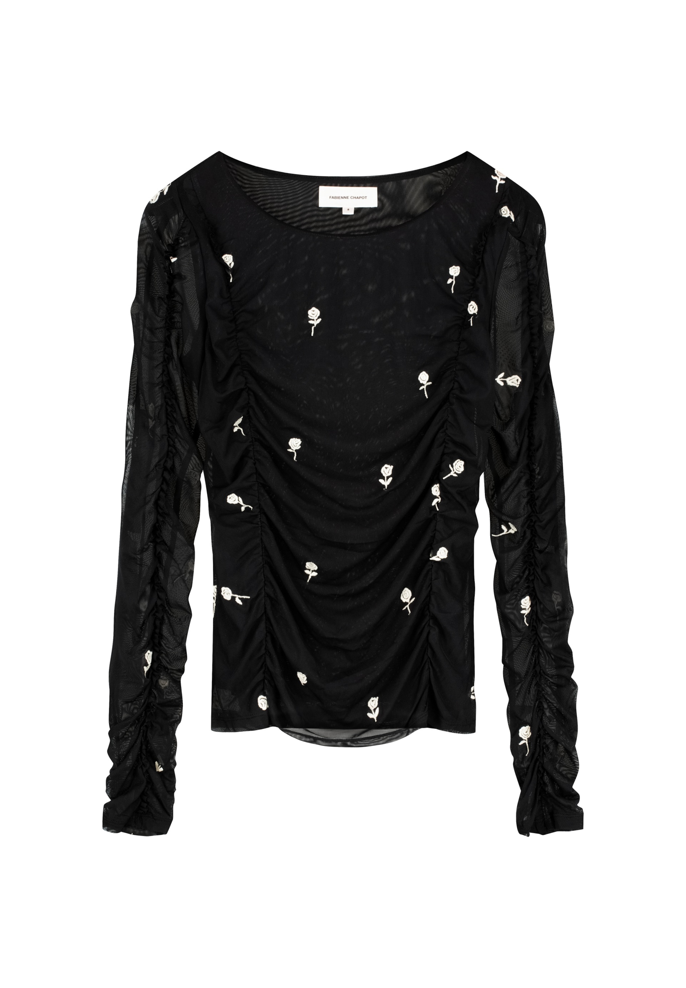 Fabienne Chapot Blouse in Black: front