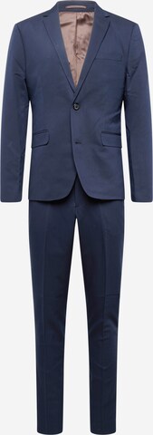 Lindbergh Regular Suit in Blue: front