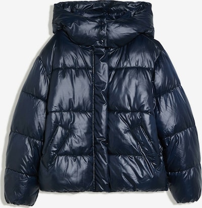 Bershka Zimná bunda, veľkosť XS - námornícka modrá, Produkt